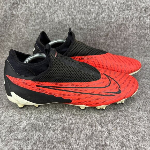 ✅Nike Phantom GX Pro DF FG Soccer Cleats Mens 11 Crimson/Black Performance Shoes - Picture 1 of 13